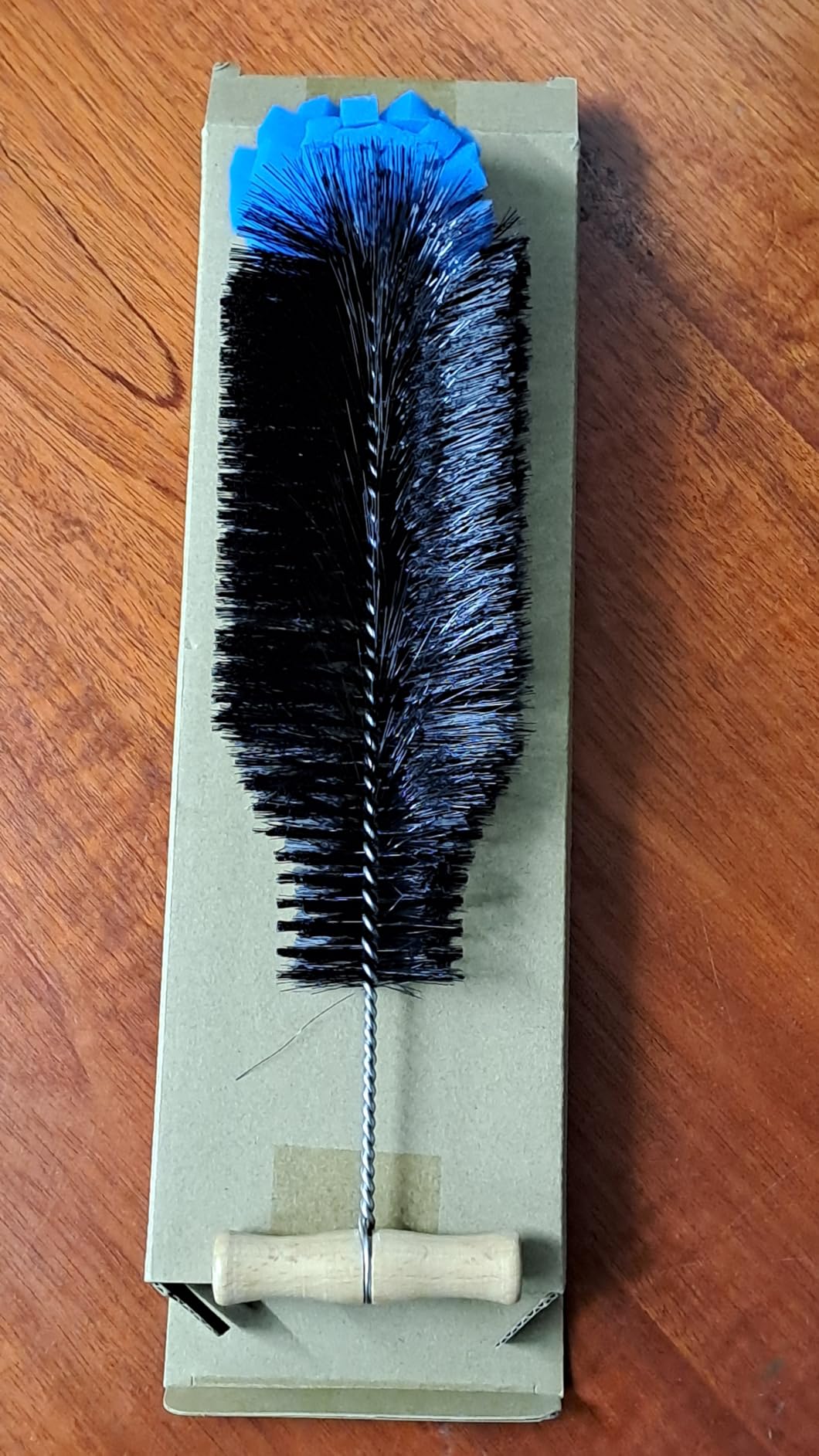 Quelcc scovolino bottiglie 32 cm set 2 pezzi spugna nylon