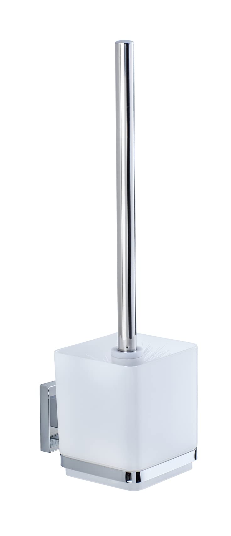 Wenko Vacuum-Loc Quadro set WC acciaio senza forare