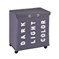 Wenko Trivo portabiancheria beige 116 L