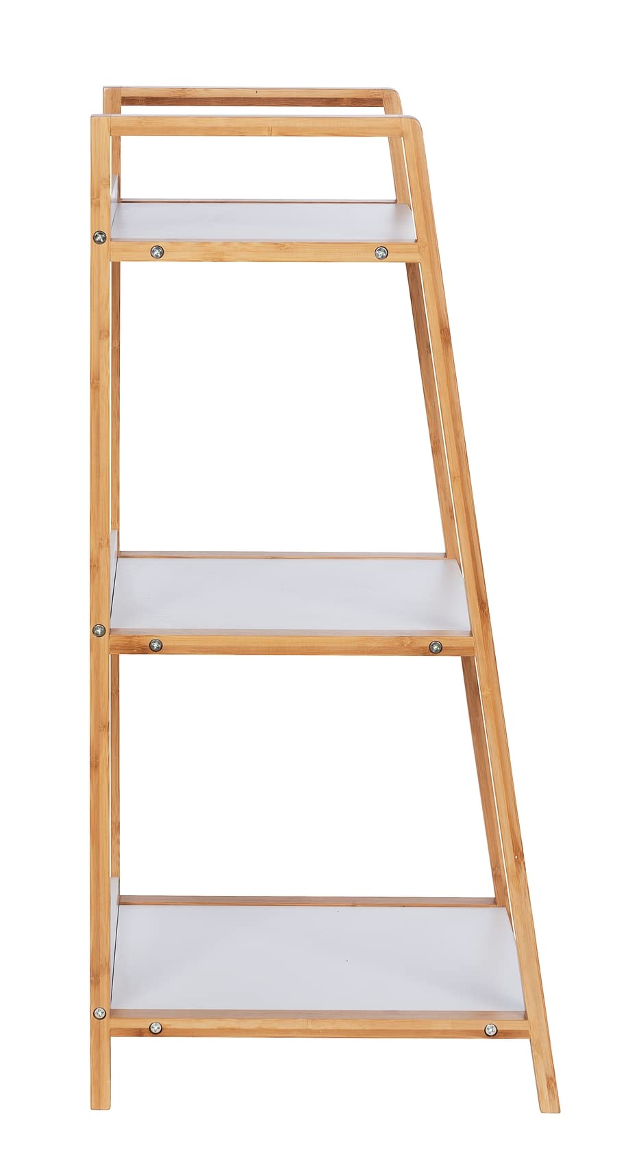 Wenko Finja scaffale 3 ripiani bambù 43x76x36 cm