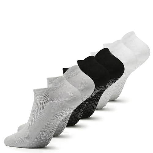 Quelcc Calze Antiscivolo Donna 3 Paia Yoga Pilates