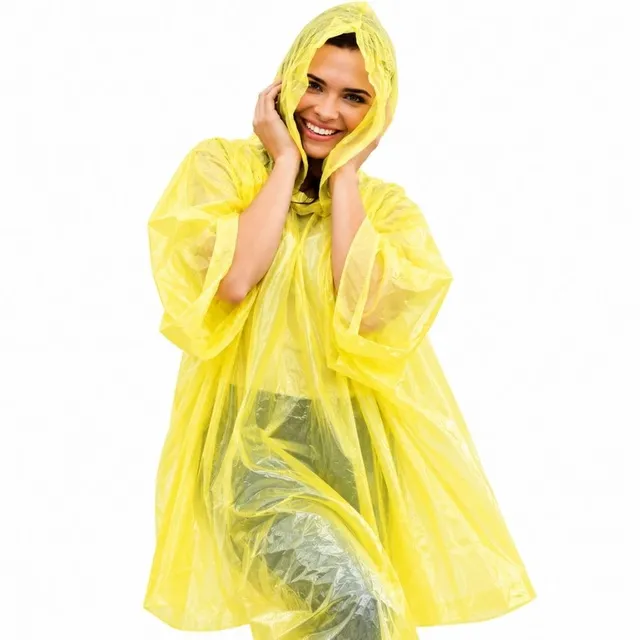 Cecaro Group poncho pioggia unisex con cappuccio leggero