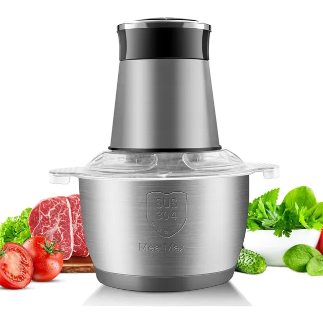 Cecaro Group tritatutto elettrico inox 250W 2 litri