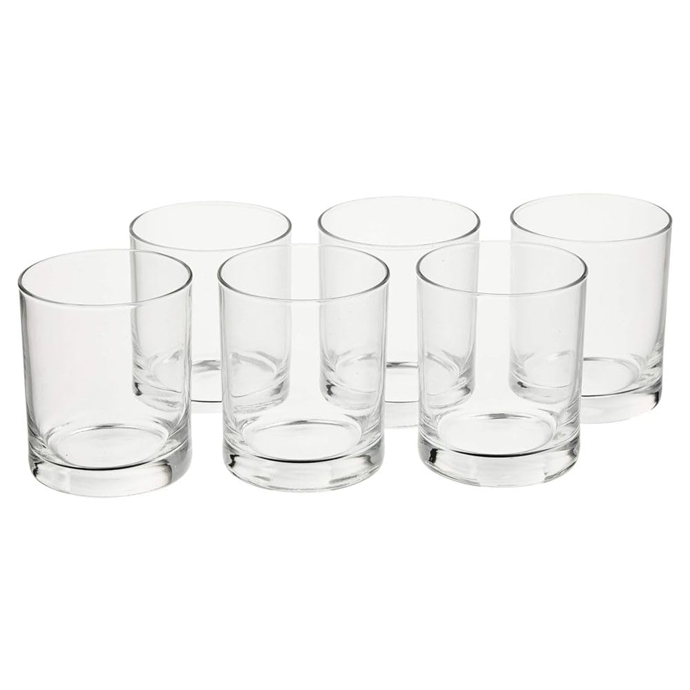 Cecaro Group Set 6 Bicchieri Acqua Vetro 275 ml Trasparenti