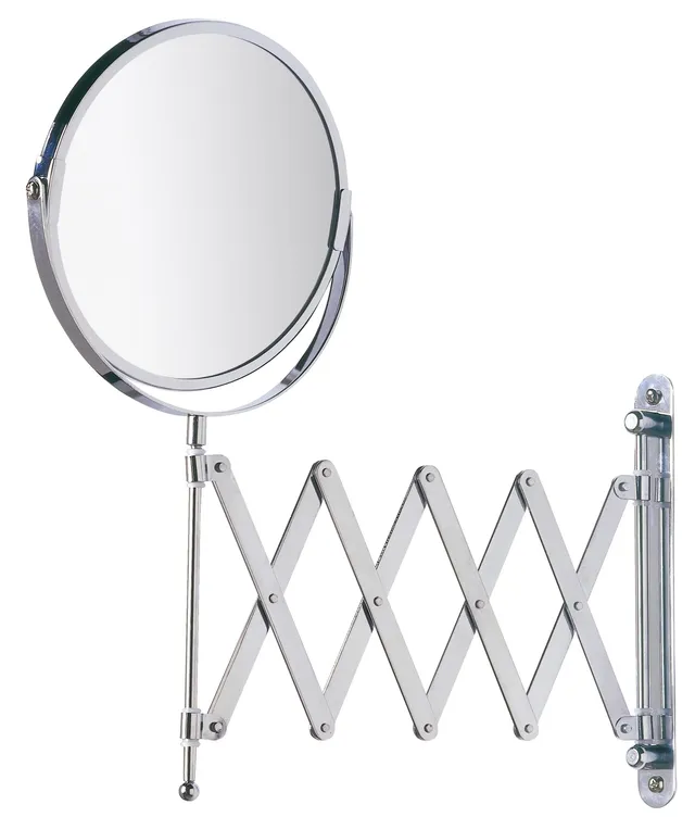 Wenko Exclusiv 15165100 specchio cosmetico parete 3x cromo