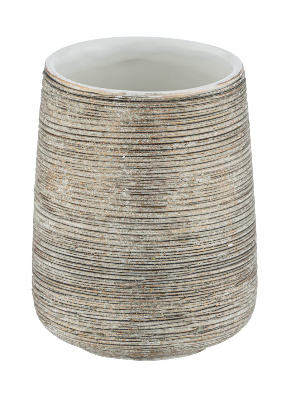 Wenko Fedio Dispenser Sapone Ceramica Beige 400 ml