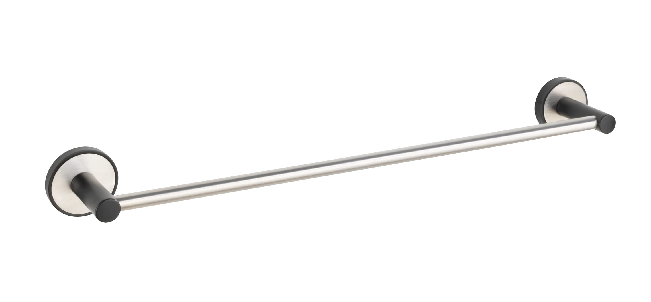 Wenko Udine Uno portasciugamani nero opaco 40,5 cm inox