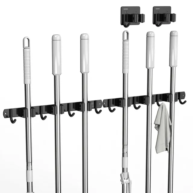 3-H Portascope Muro 34 cm portascope acciaio inox 2 pezzi