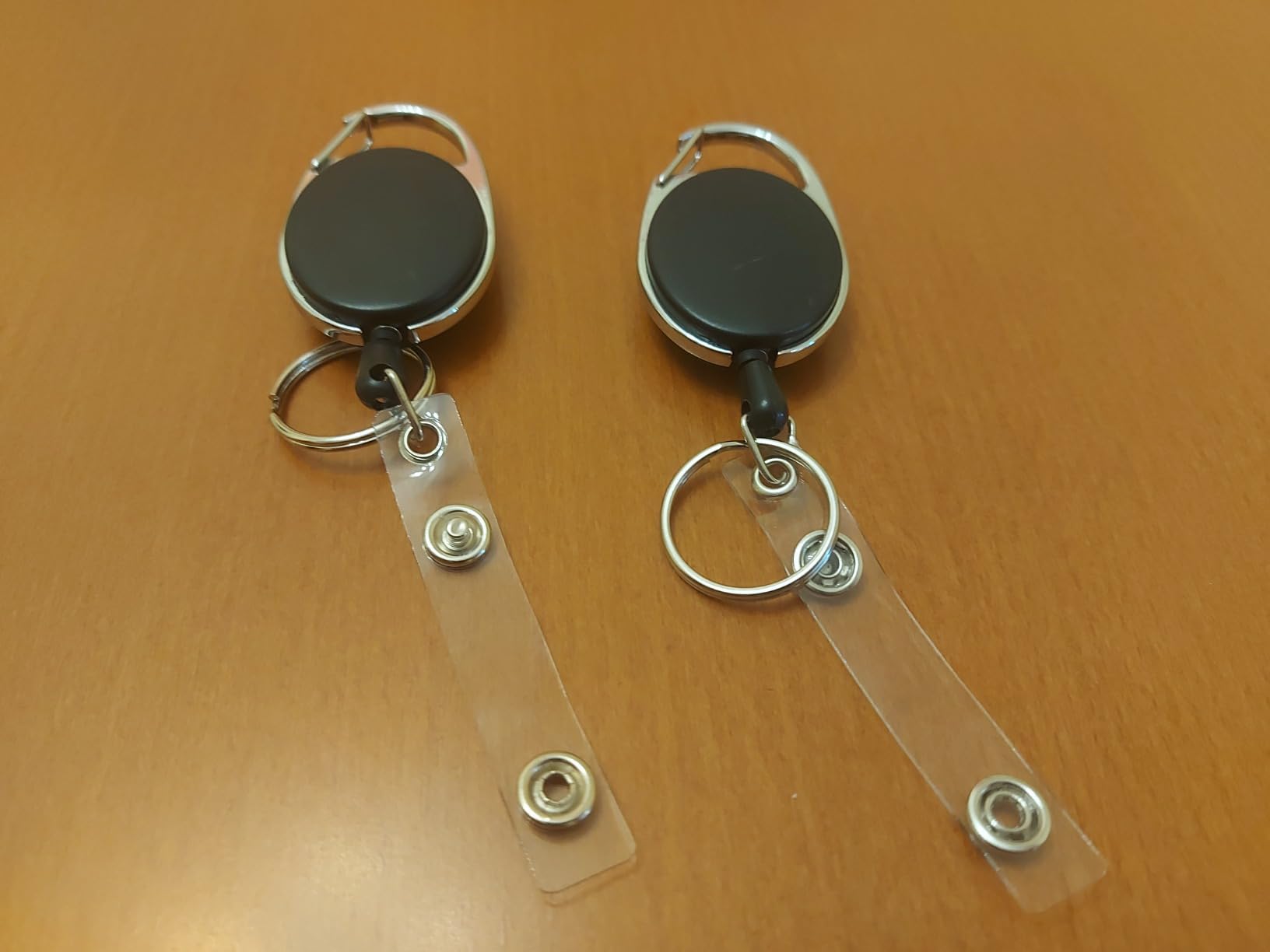 Quelcc Portachiavi Retrattile 2 Pezzi Cavo 65 cm