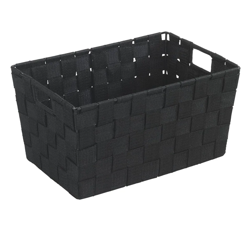 Wenko Adria S cestino organizer nero 30x15x20 cm