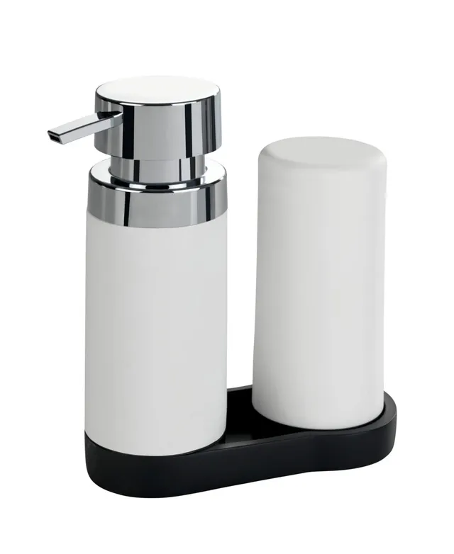 Wenko Easy-Squeeze set dispenser 2x250 ml bianco