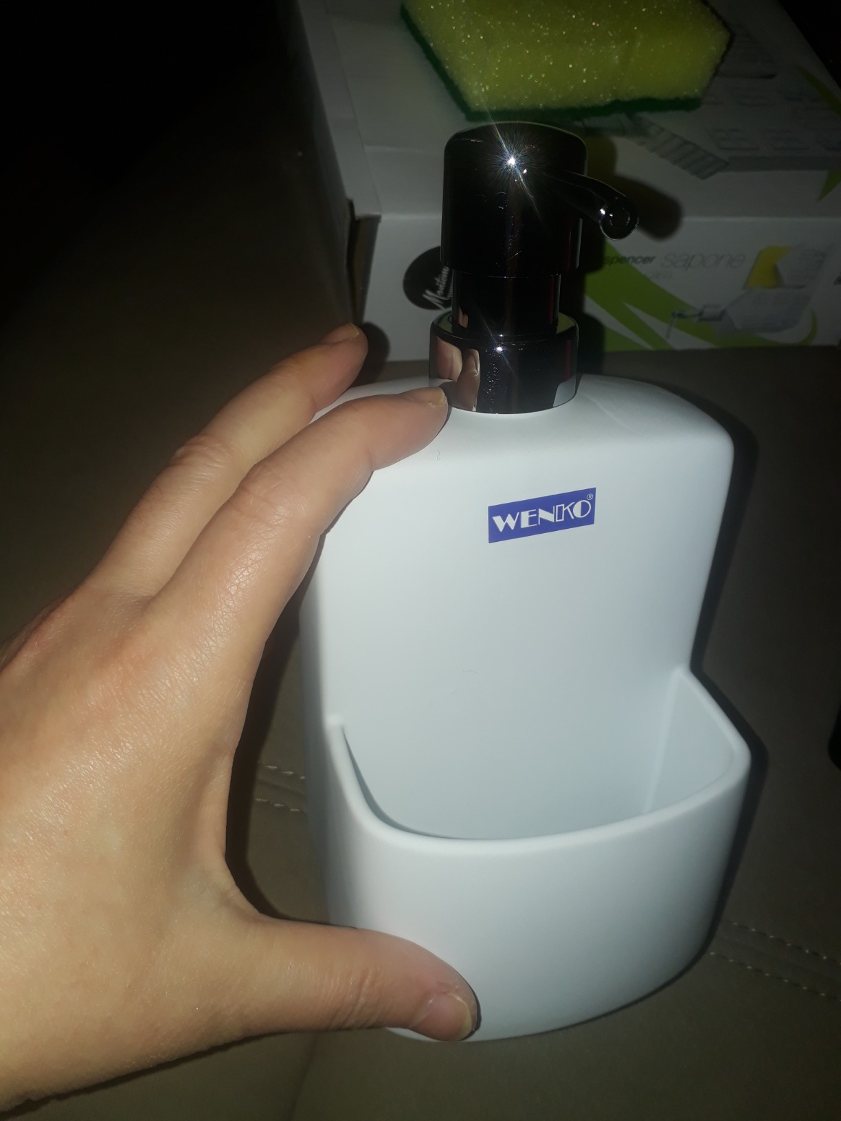 Wenko True Colours Festival Dispenser Bianco 380 ml Ceramica