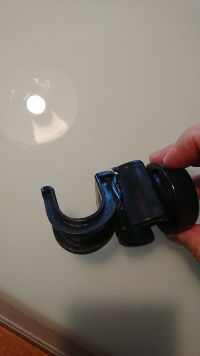 Wenko Herkules Basic Guardaroba Telescopico Nero 120 cm