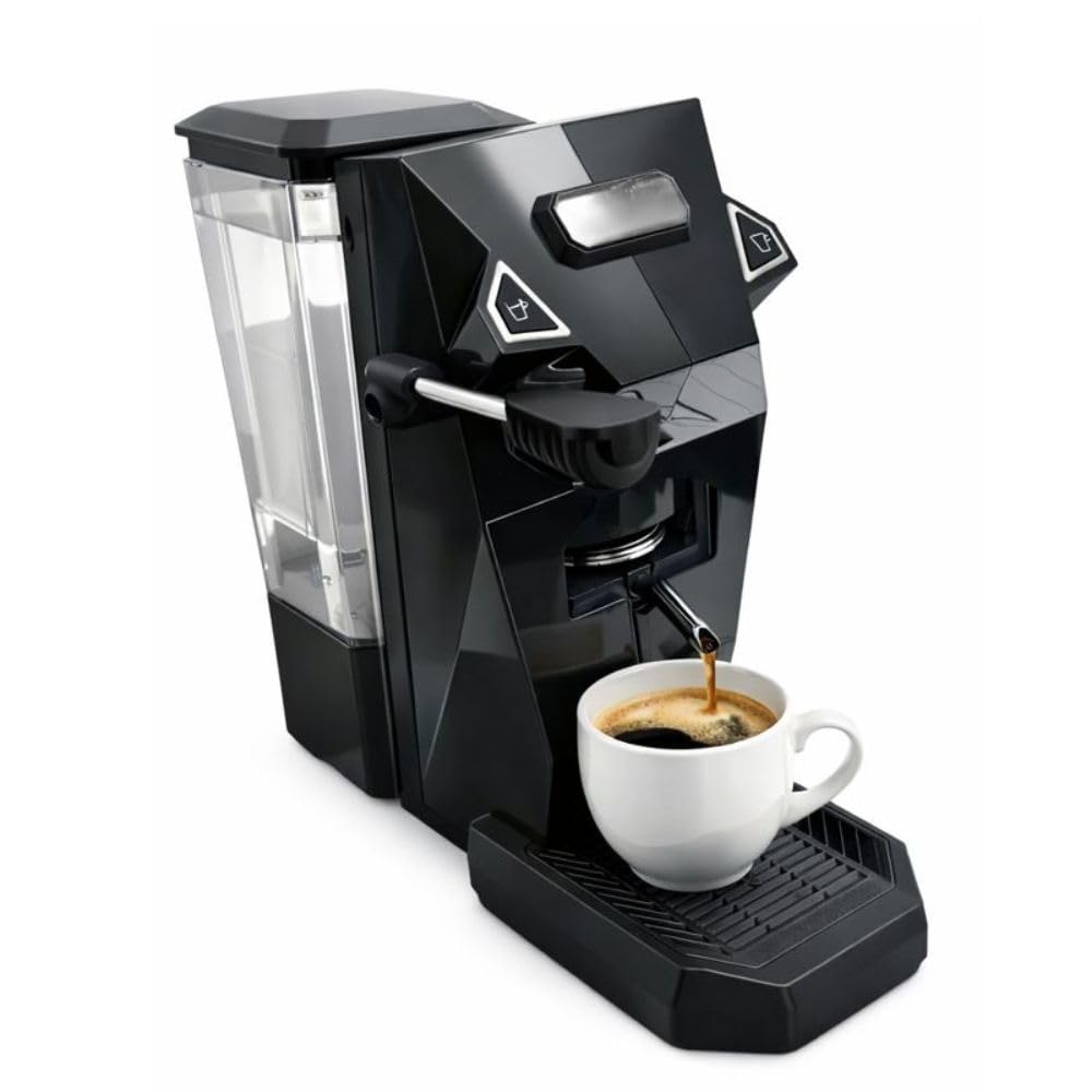 Cecaro Group 550W Macchina Caffè Cialde 1L Nera 20 Bar