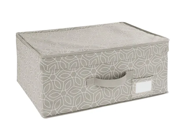 Wenko Balance scatola con coperchio tortora 44x19x33 cm
