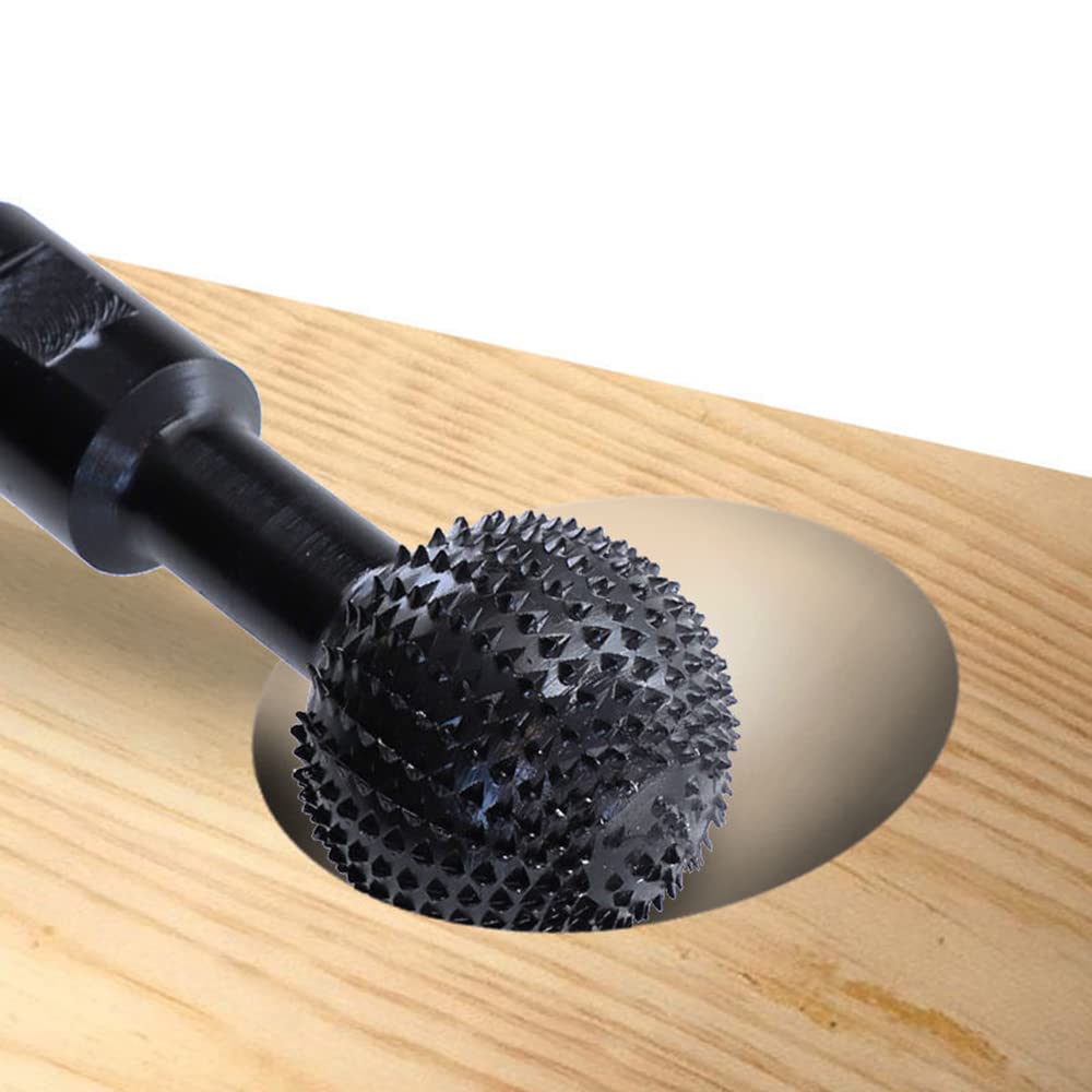 Lxoraziy Raspa a Sfera 14 mm fresa legno per smerigliatrice 115/125