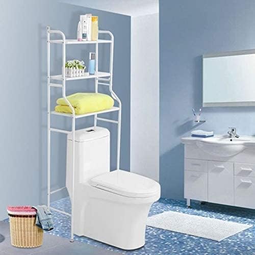 Cecaro Group Scaffale sopra Lavatrice 3 Mensole Bianco Metallo