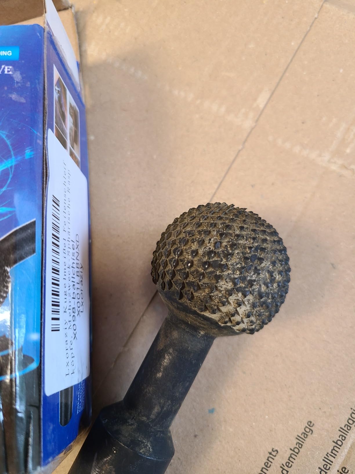 Lxoraziy Raspa a Sfera 14 mm fresa legno per smerigliatrice 115/125