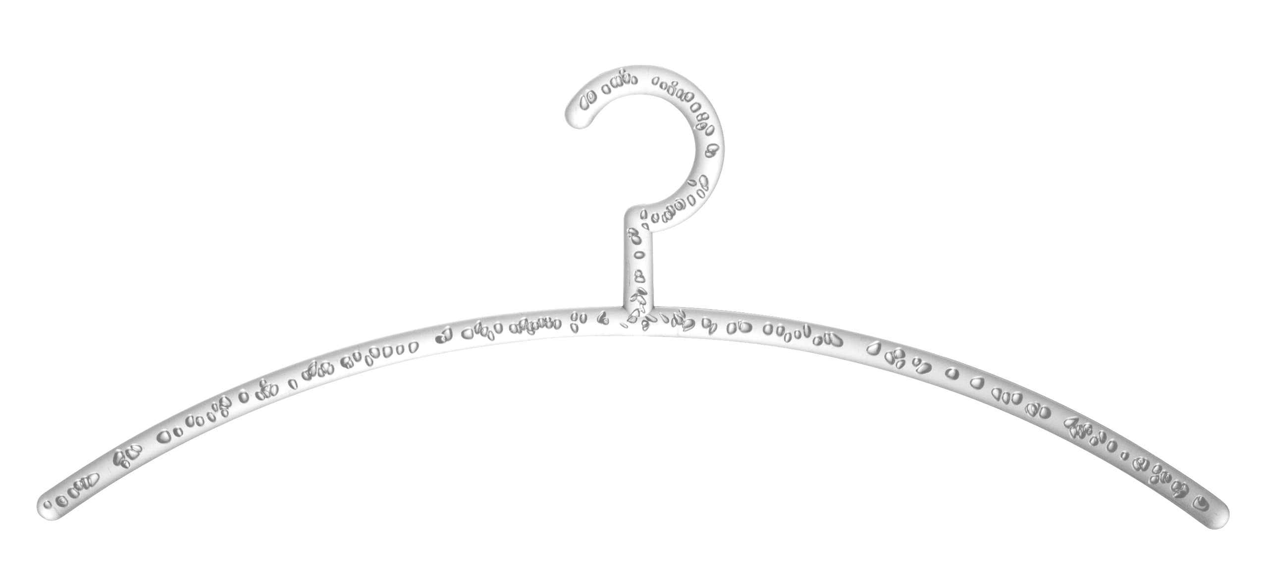 WENKO Bubble grucce appendiabiti trasparente 5 pezzi