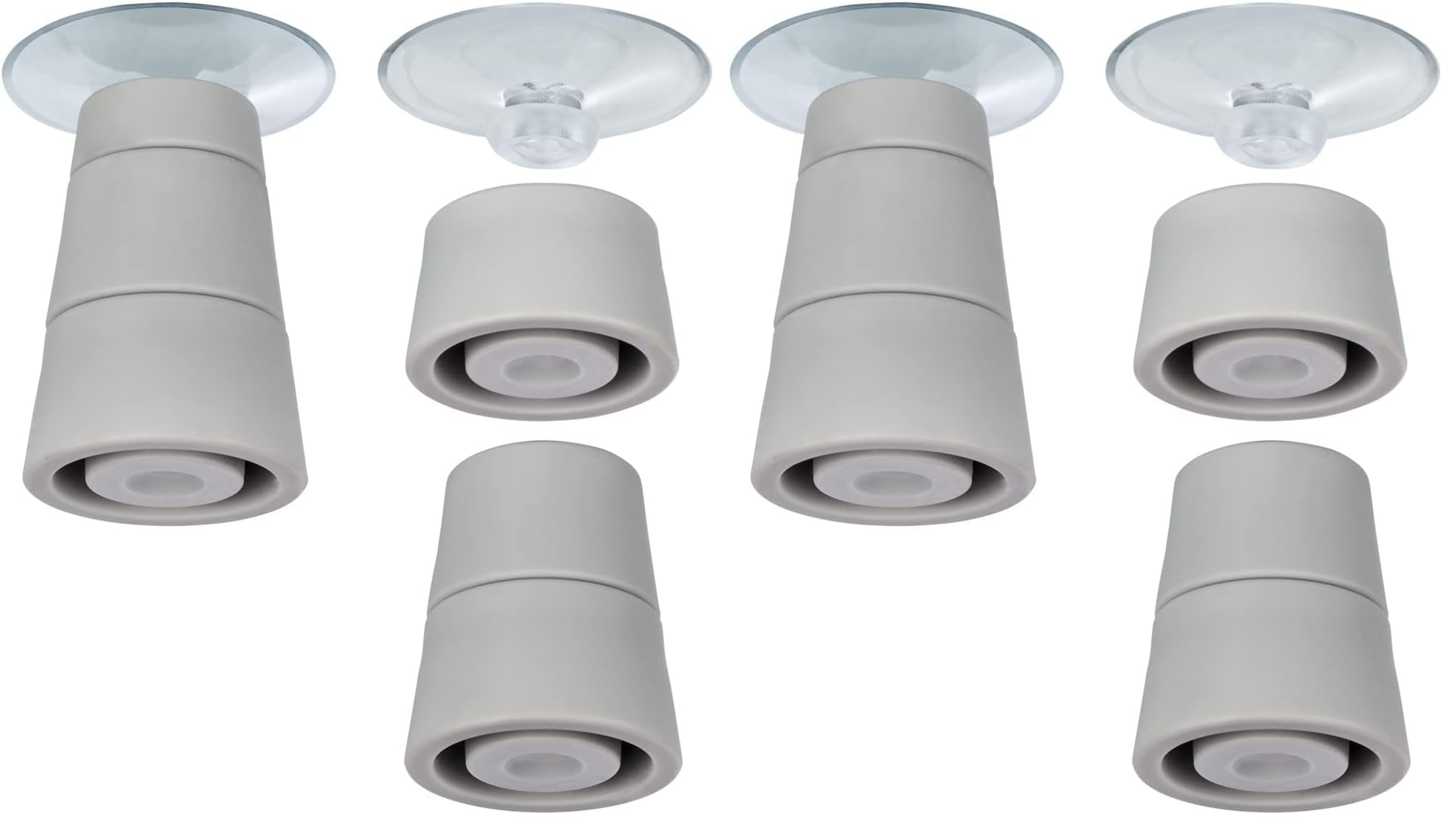 Wenko set 4 piedini coperture vetro 5 cm antiscivolo