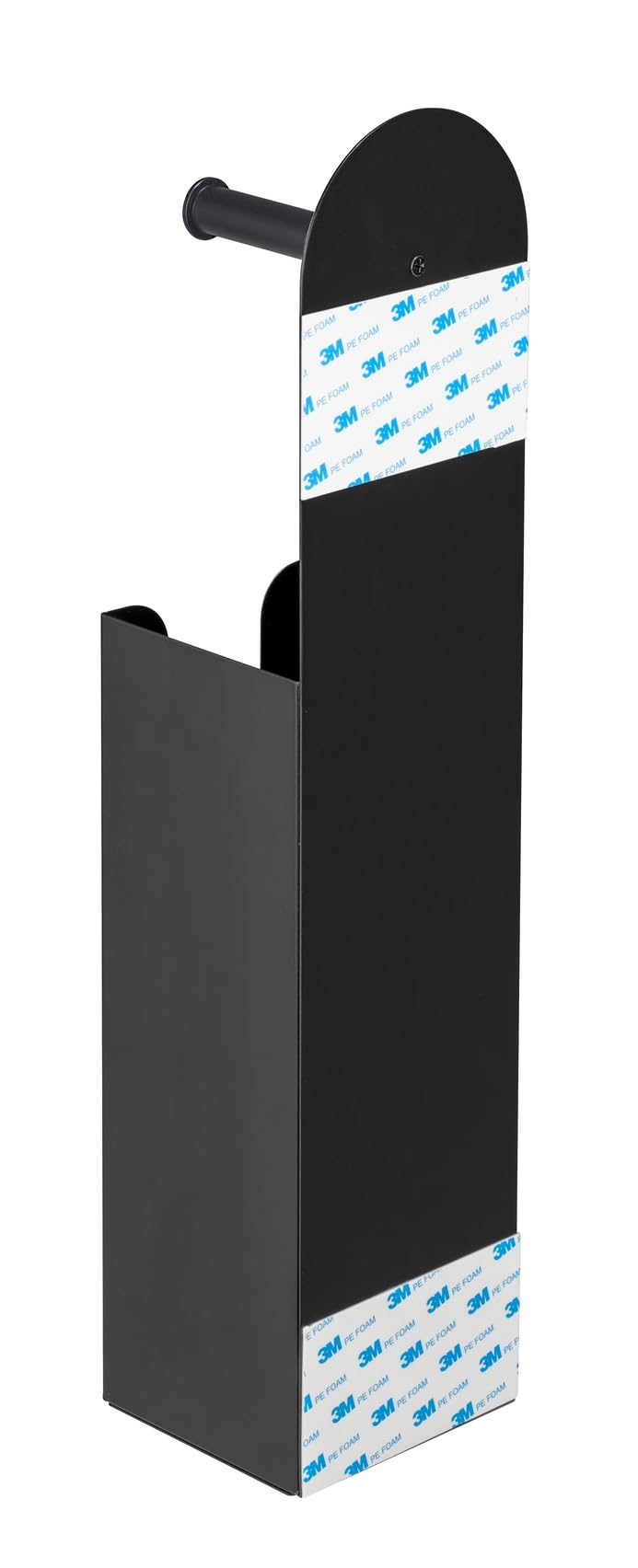 Wenko Agira Portacarta 2in1 Nero 12x54 cm