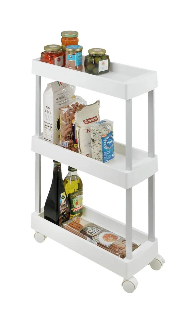 Wenko Mino Carrello 3 Ripiani Multiuso