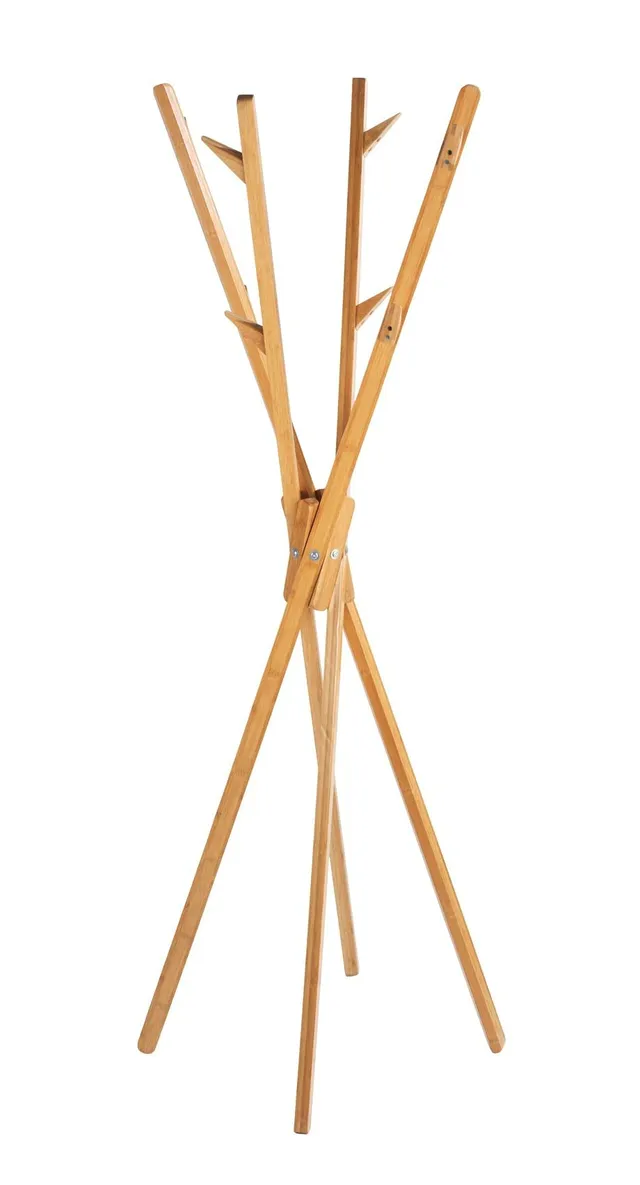 Wenko attaccapanni piantana bambù 8 ganci 170 cm