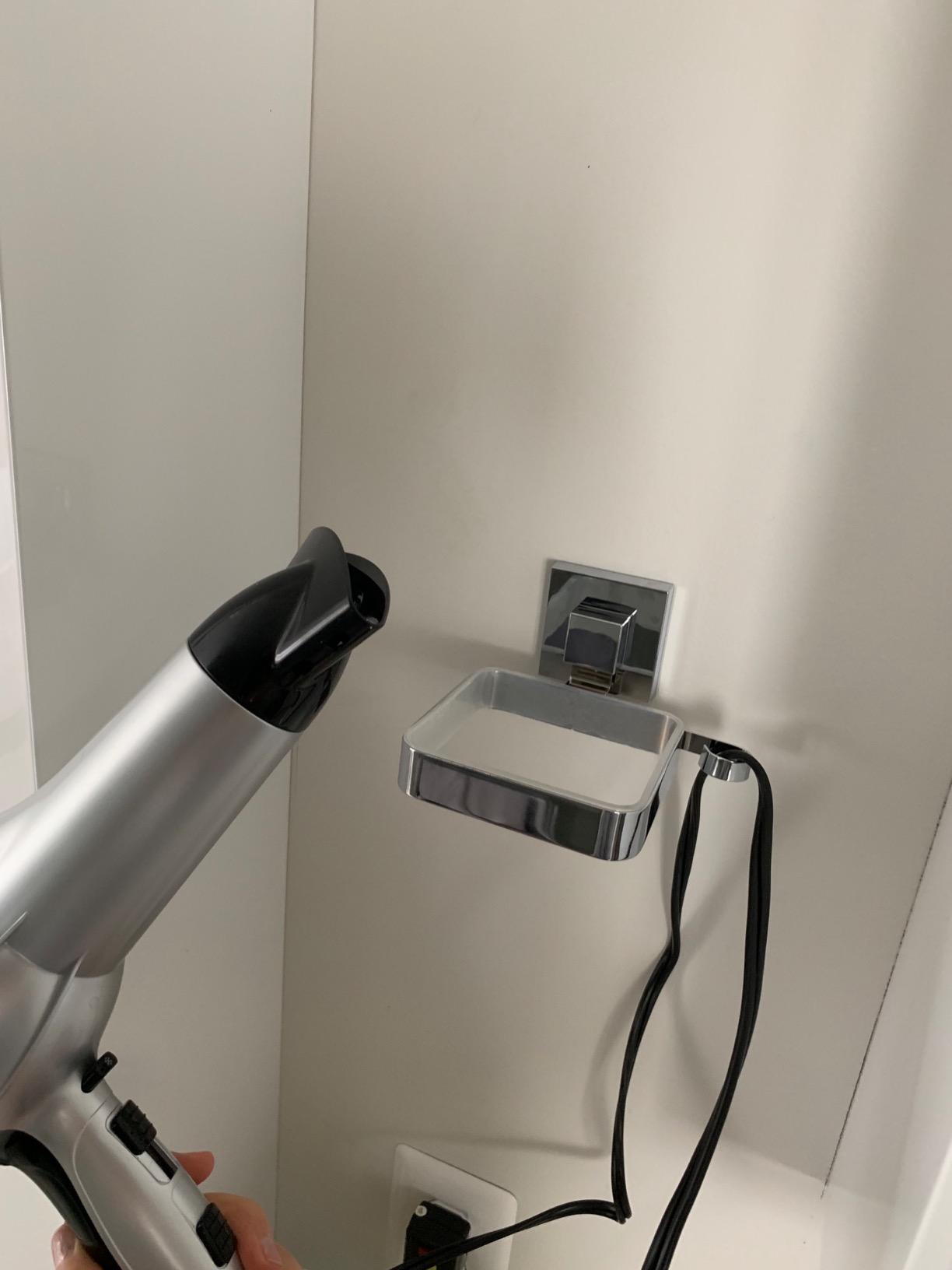 Wenko Vacuum-Loc Quadro portaphon acciaio inox senza forare