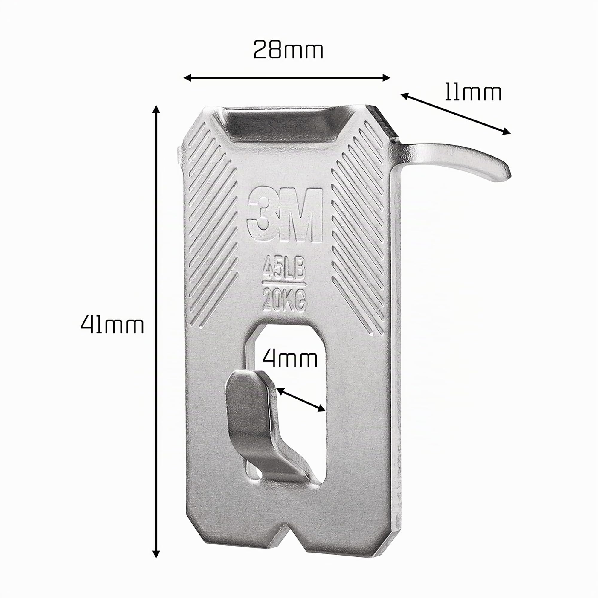 Command Claw 3PH20-2WMR gancio cartongesso 20 kg 2 pezzi