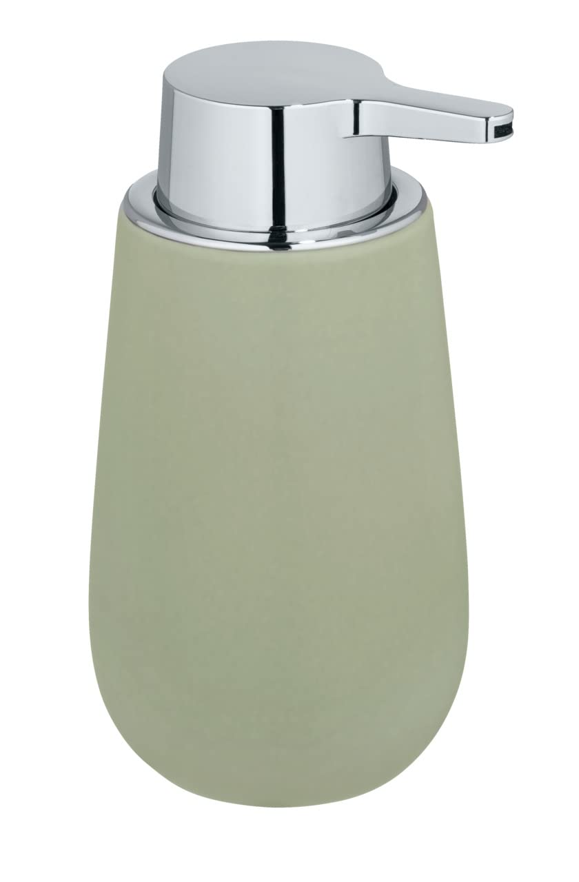 WENKO Badi dispenser sapone ceramica bianco 320 ml