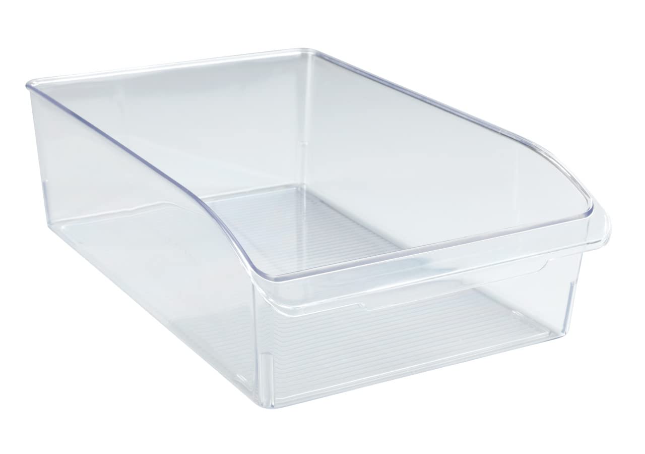 Wenko organizer cucina S 10x9,5x31 cm trasparente per frigo