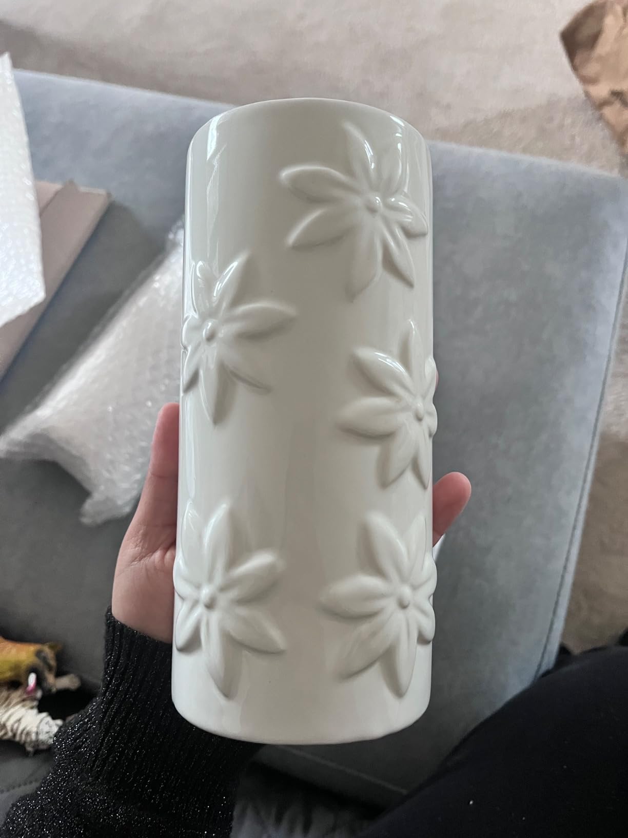 Wenko Linee umidificatore termosifone ceramica bianco 19 cm