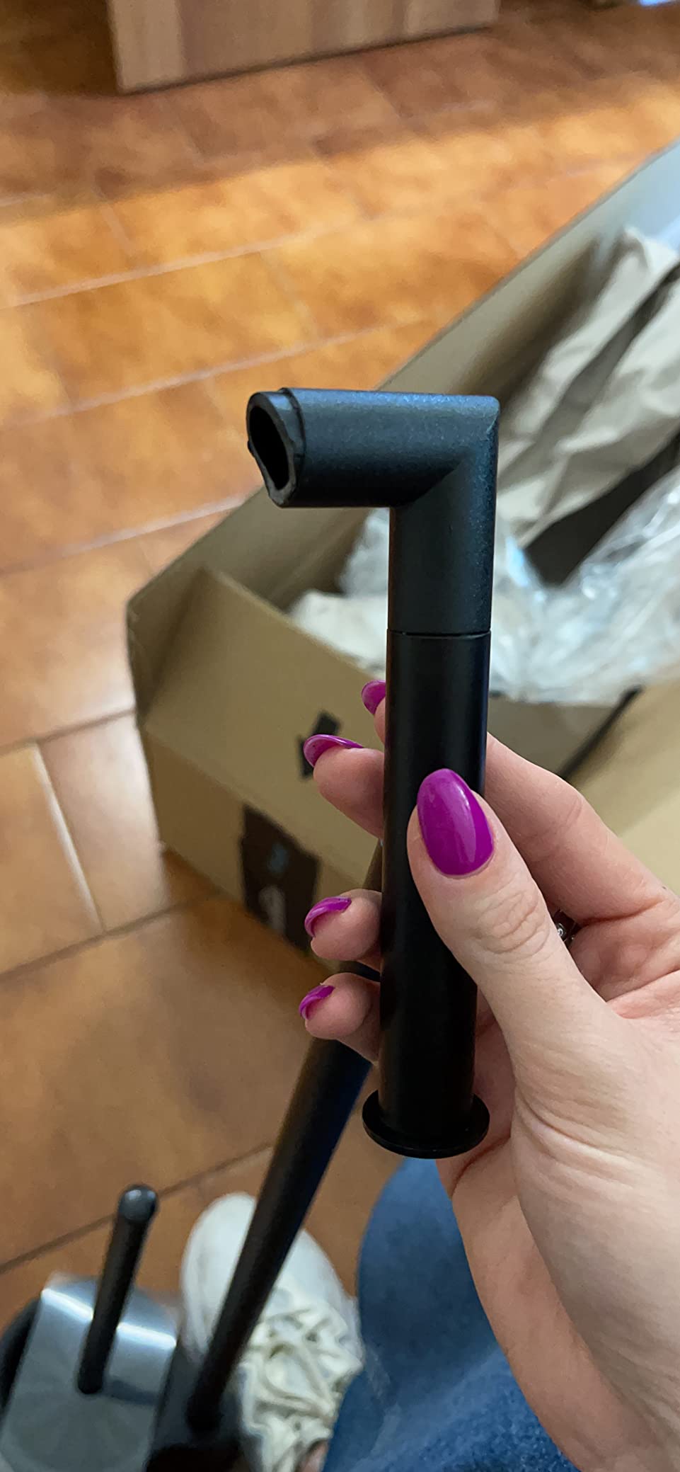 Wenko Avola piantana WC portarotolo e scopino bianco