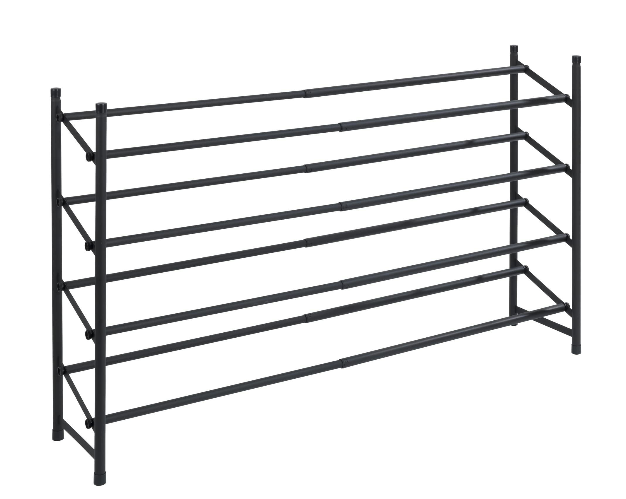 Wenko Hero Scarpiera Estensibile 24 Paia Nera 62-115 cm