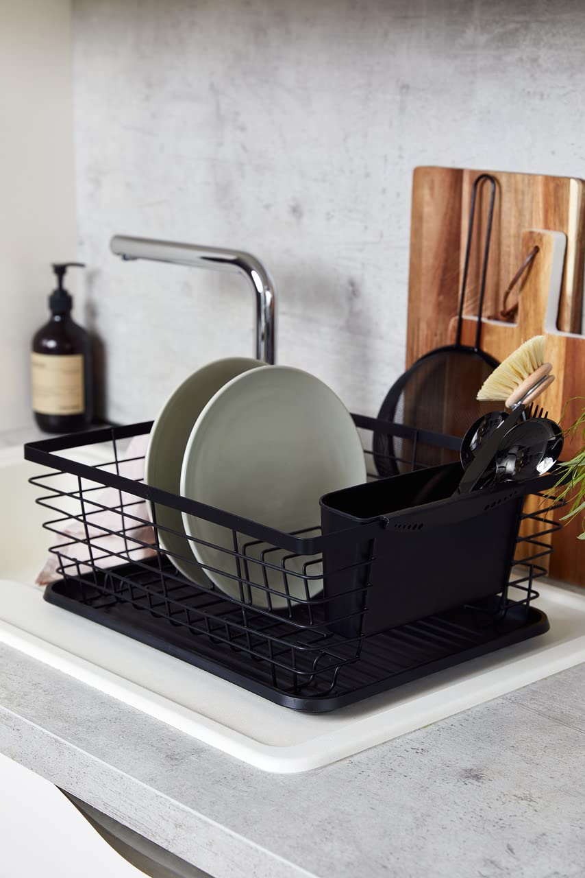 Wenko Drip Scolapiatti Nero 36 cm Metallo
