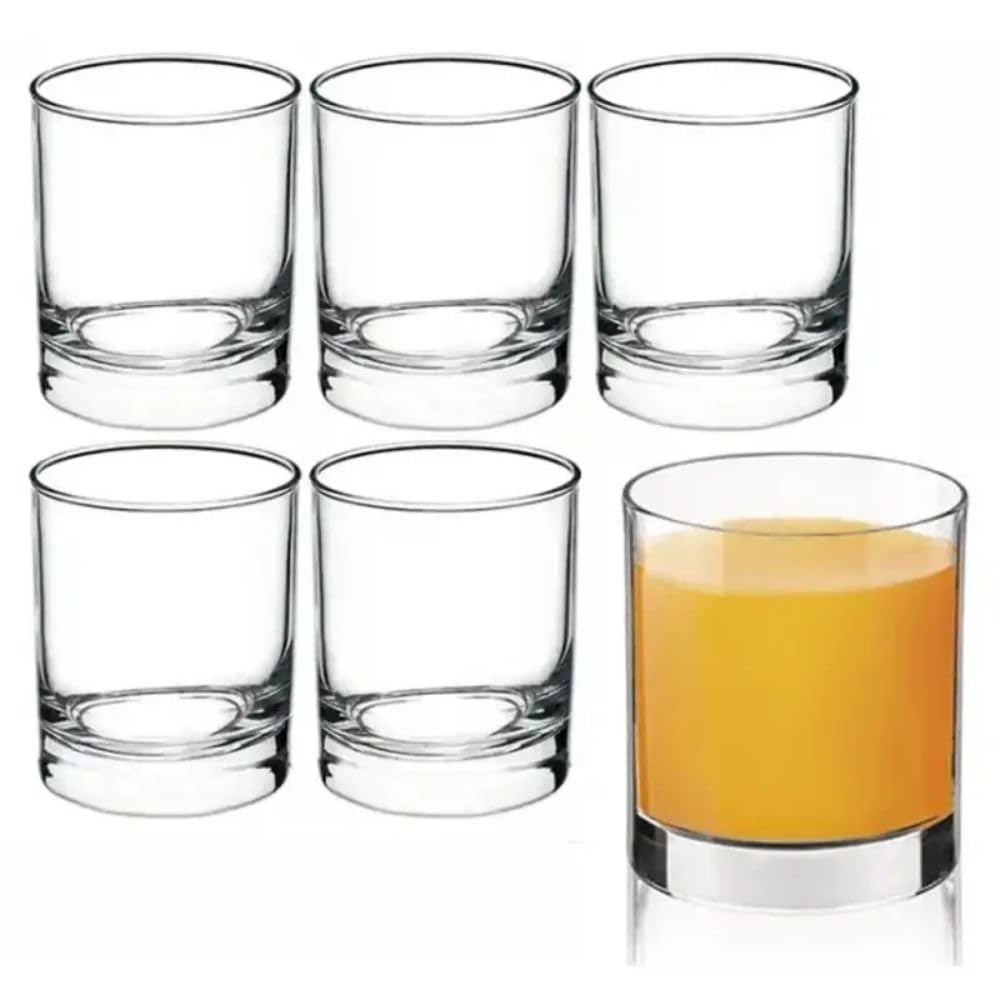 Cecaro Group Set 6 Bicchieri Acqua Vetro 275 ml Trasparenti
