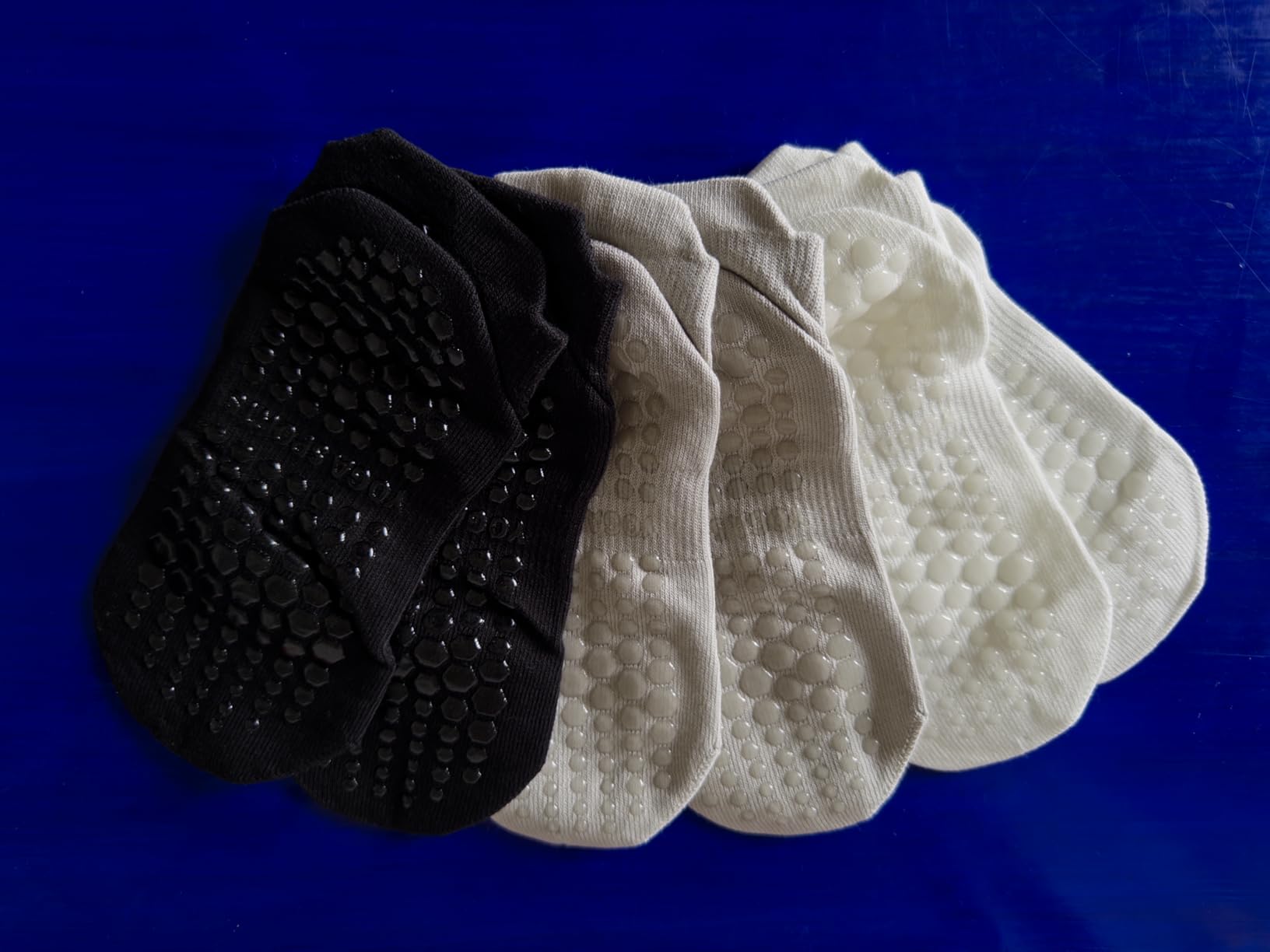 Quelcc Calze Antiscivolo Donna 3 Paia Yoga Pilates