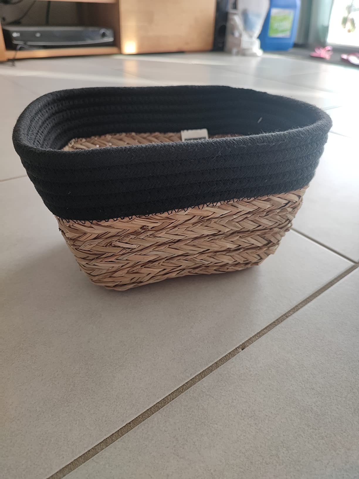 Wenko Rika S cestello portaoggetti marrone bianco
