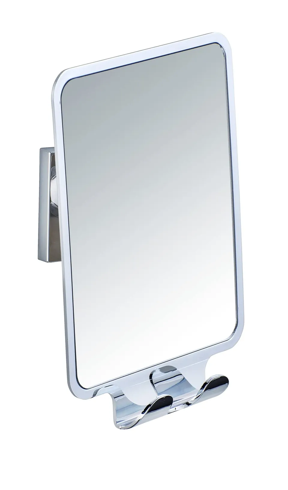 Wenko Vacuum-Loc Quadro specchio da parete senza forare lucido