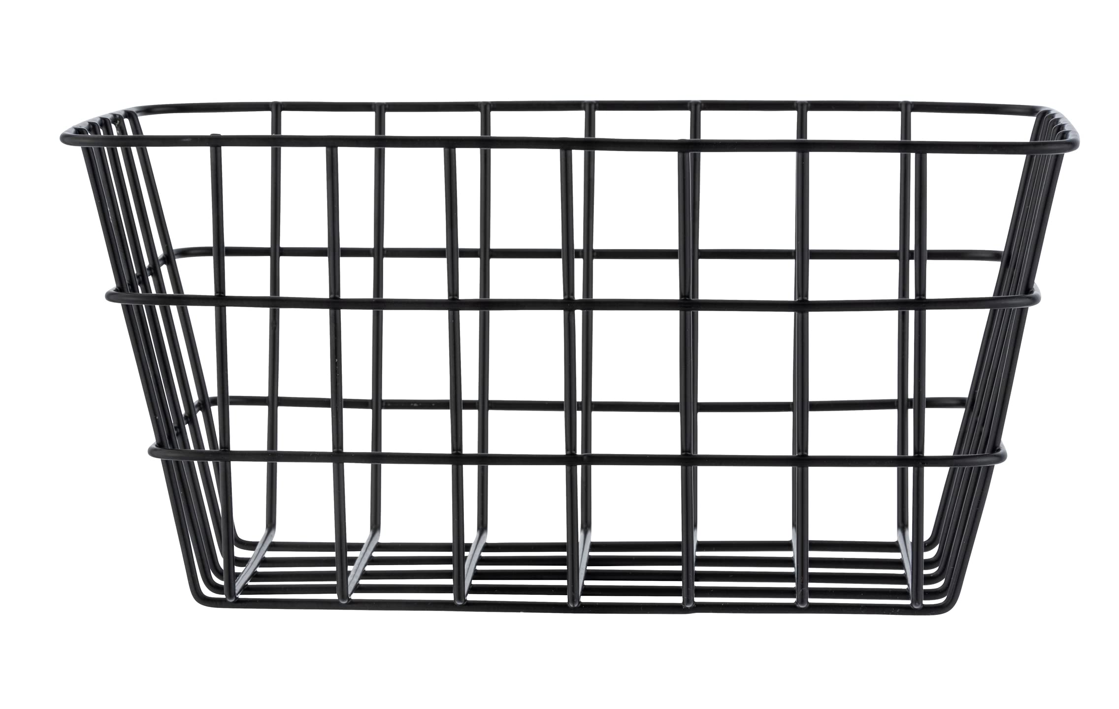 Wenko Soria cestino bagno nero 18x25x12 metallo