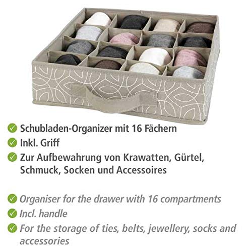 Wenko Balance organizzatore cassetti 16 scomparti 31 cm
