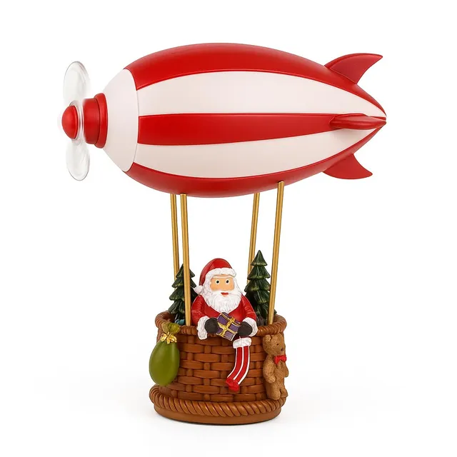 Cecaro Group Mongolfiera Natalizia decorazione luminosa 15 cm