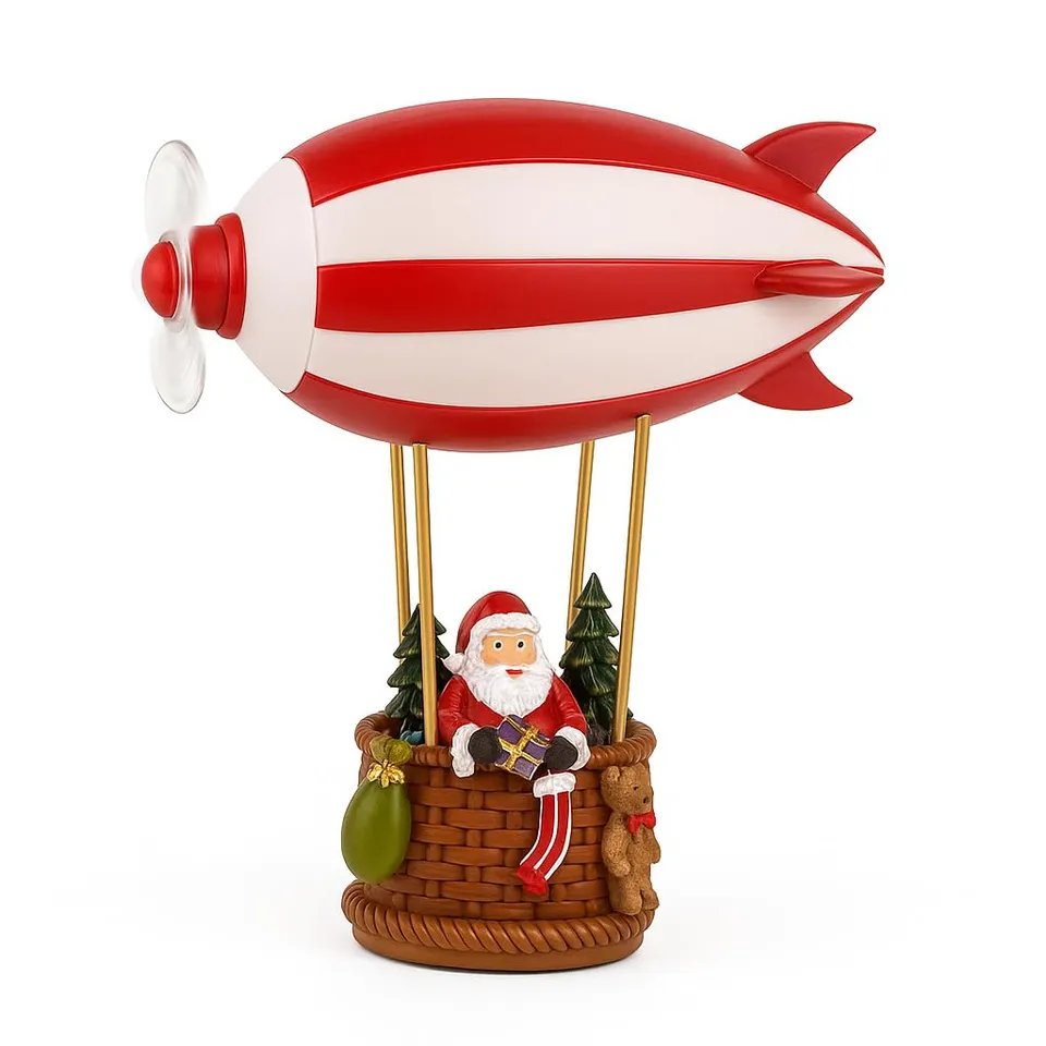 Cecaro Group Mongolfiera Natalizia decorazione luminosa 15 cm