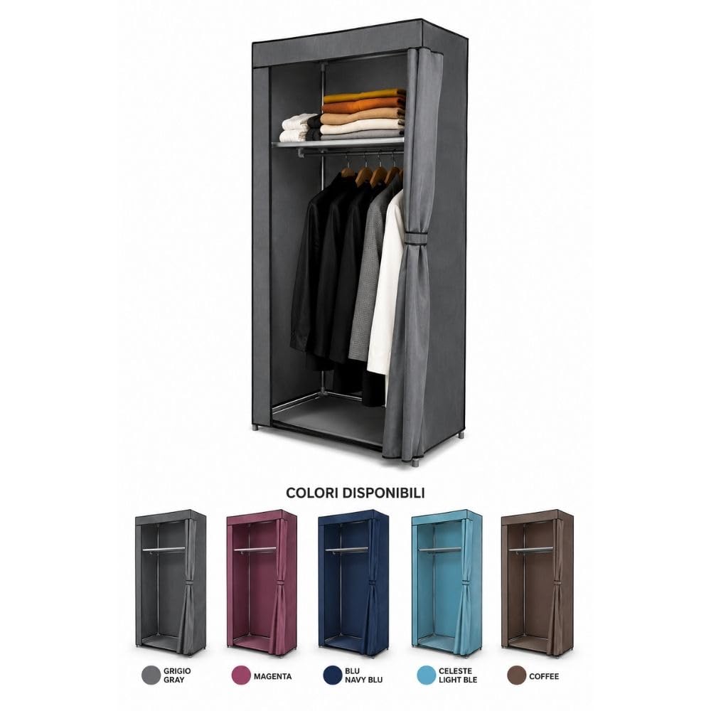 Cecaro Group Armadio Tessuto TNT 70x45x150 magenta