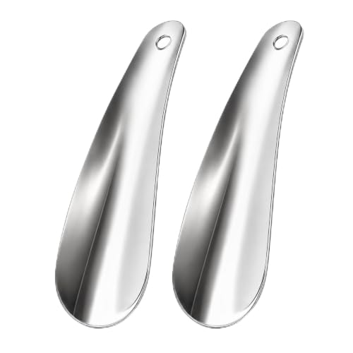 Quelcc calzascarpe metallo 16 cm 2 pezzi universale