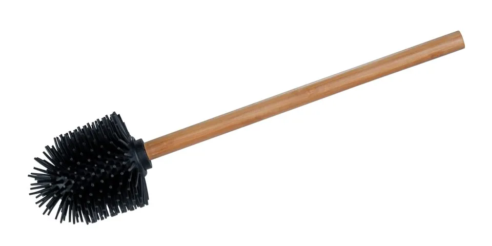 Wenko Scopino WC Silicone Bambù 25360100 Nero 35 cm