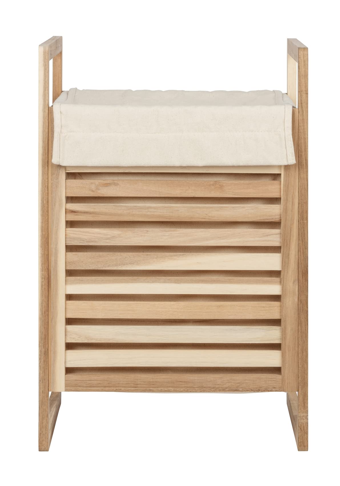 WENKO Acina cesto portabiancheria 40 L acacia