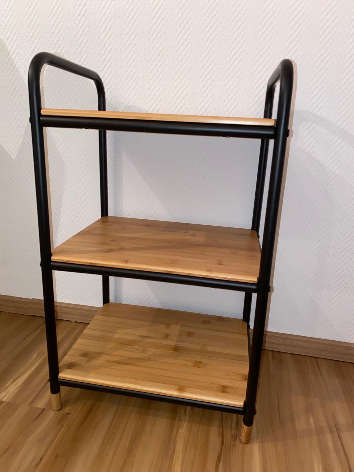 Wenko Loft Scaffale 4 Ripiani Bambù 42x94,5 cm