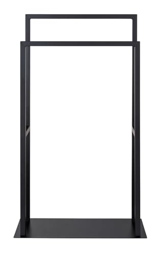 Wenko Rivaltana Portasciugamani Nero Opaco 46x80x20 cm