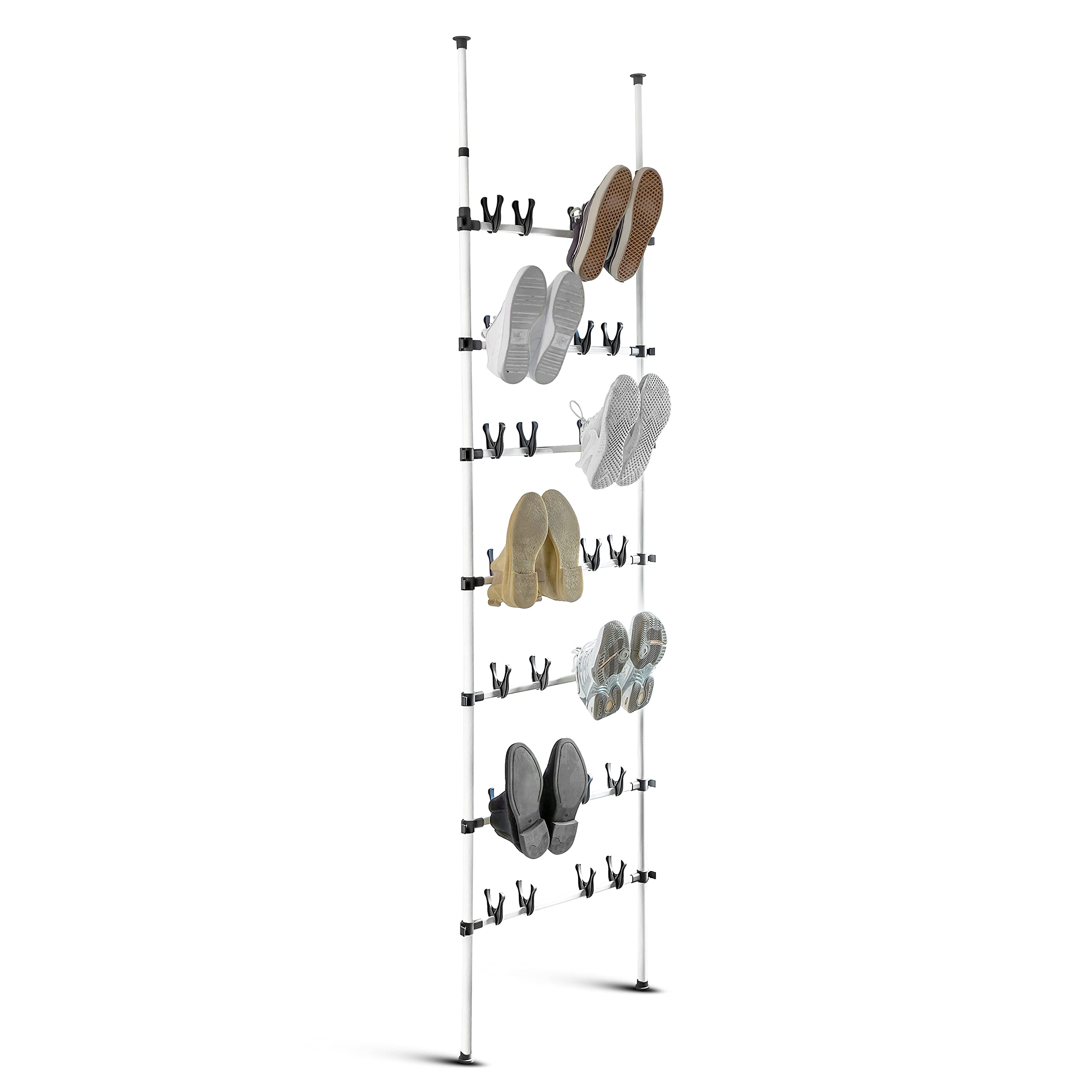 Wenko 6200030100 sistema armadio telescopico argento